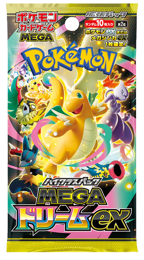 Pokemon Mega Dream EX Booster Pack