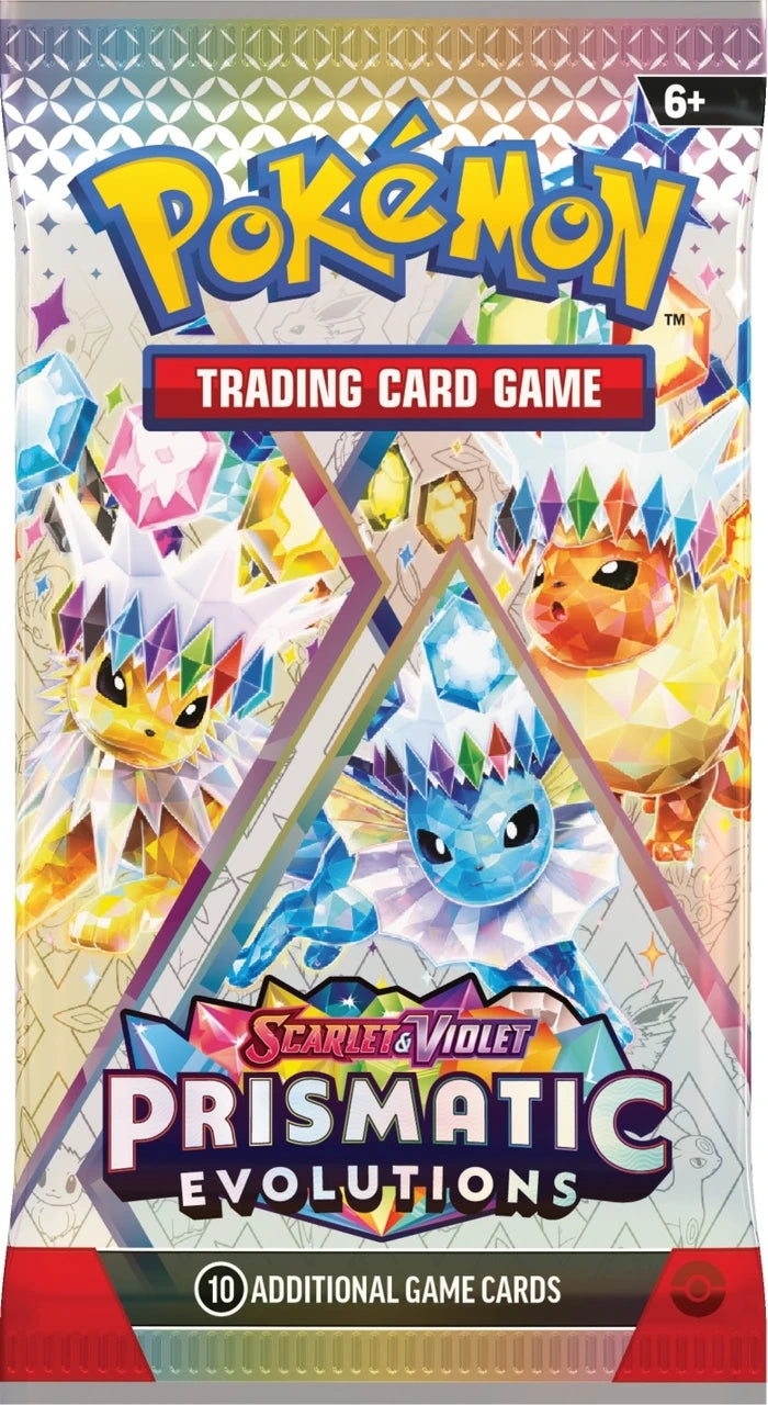 Pokemon Prismatic Evolutions Booster Pack